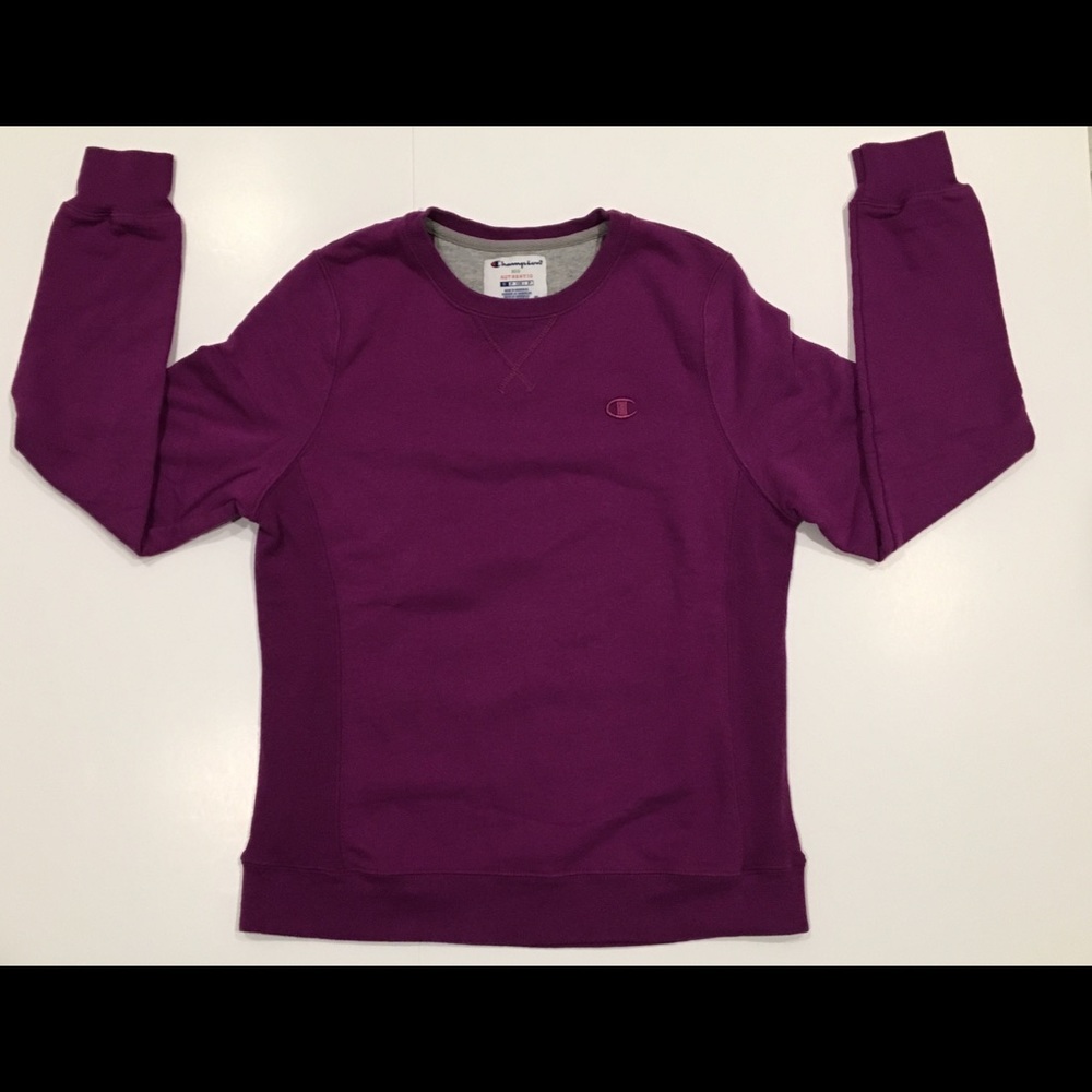 Vintage Champion Eco Purple Crewneck Sweatshirt